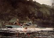 Winslow Homer The final hunting trip china oil painting artist